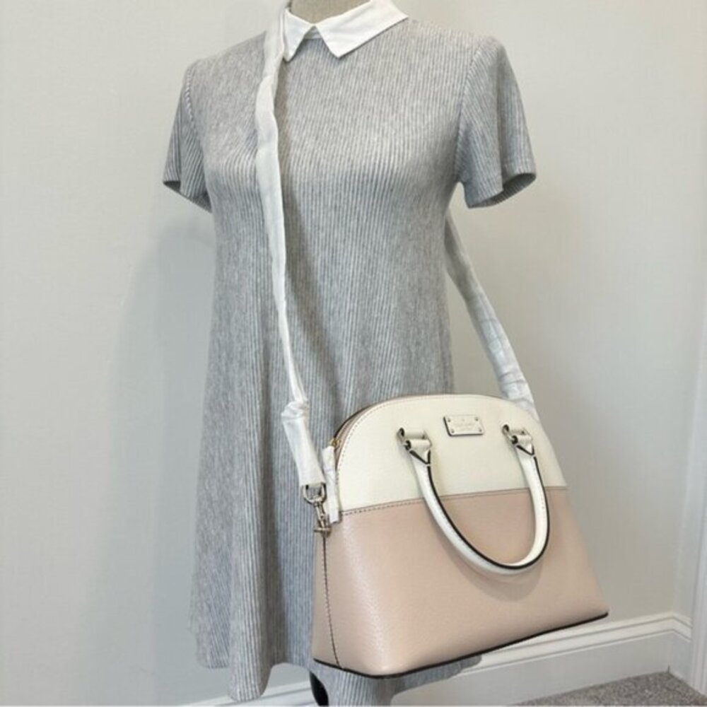 Kate Spade Carli Grove Street Satchel Crossbody Bag